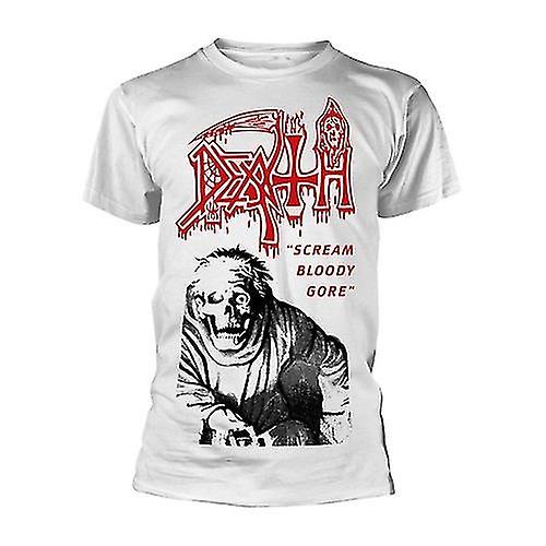 T-shirt Vintage Death Scream Bloody Gore – Promotion Unisexe En Coton Noir