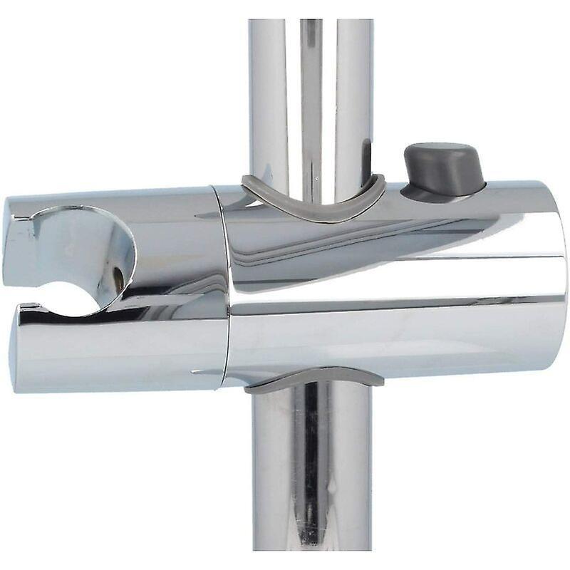 Sliding hand shower holder for 22 mm shower bar, chrome