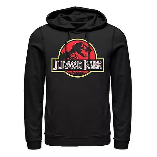 Jurassic Park Mens Classic Logo Hoodie