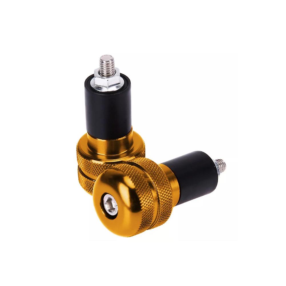 Handle Bar End End Grips Cap Ready Stock End Grips Cap Handlebar Gear Balanced Plug Motorcycle Slider Handle Bar 2pc Aluminum