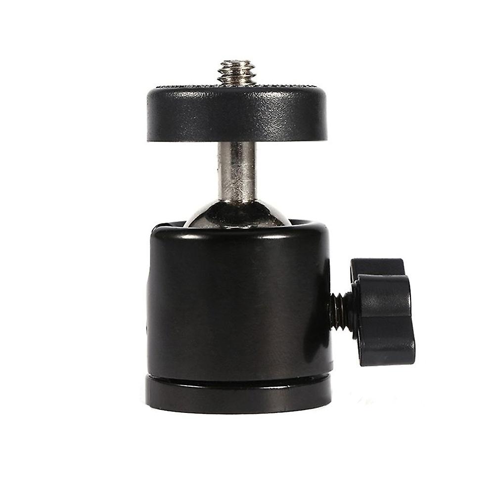 2pcs 1/4inch Spherical 360 Swivel Mini Tripod Ballhead Screw DSLR Camera Mount Stand