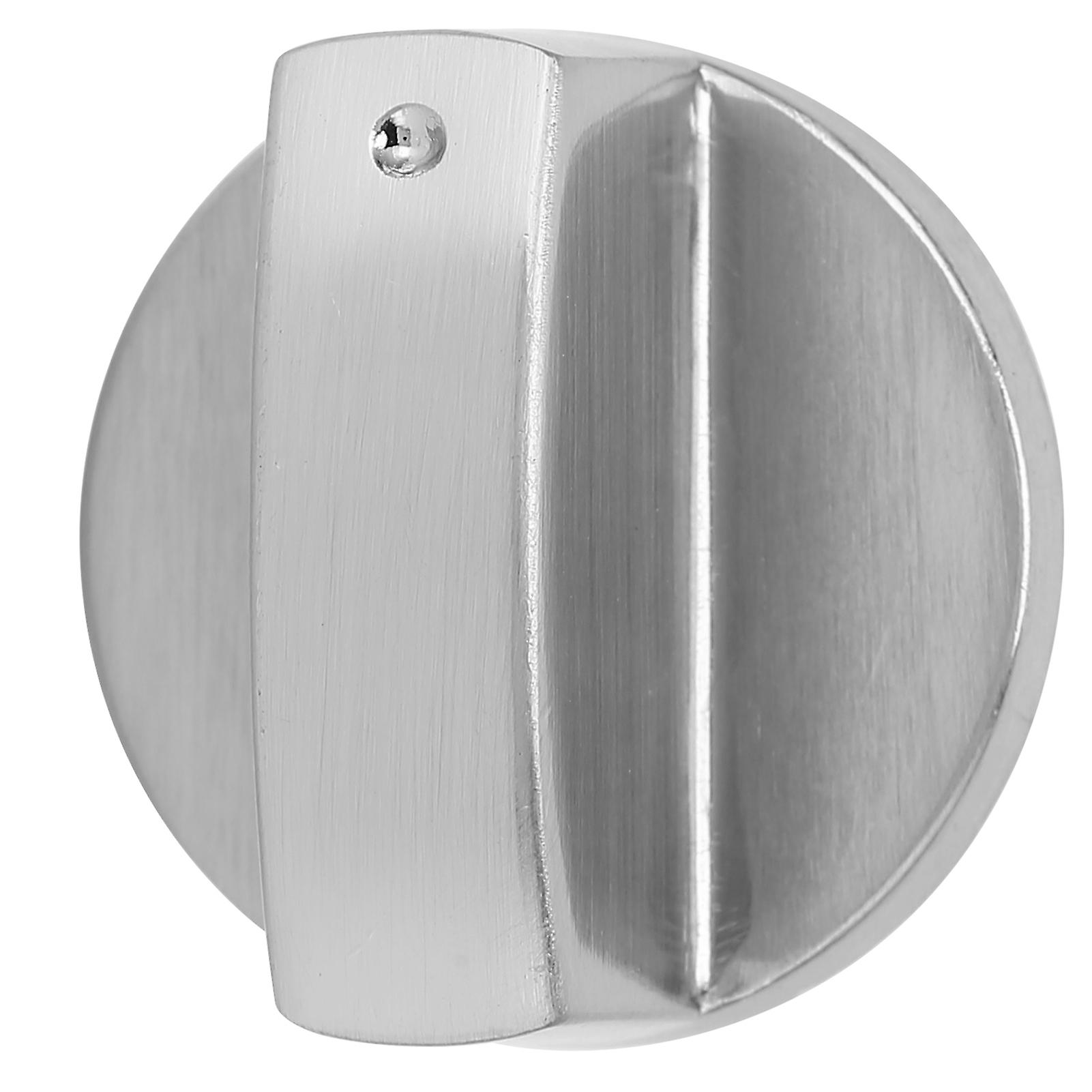 8mm Oven Control Knob Zinc Alloy Universal Kitchen Oven Cooker Control Dial Knob Adapter Silver