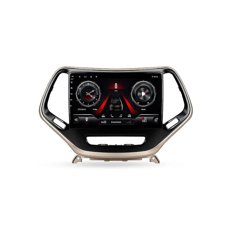 For Jeep Cherokee 5 KL 2014 - 2018 Android CarPlay Car Radio Multimedia Video Player GPS Navigation