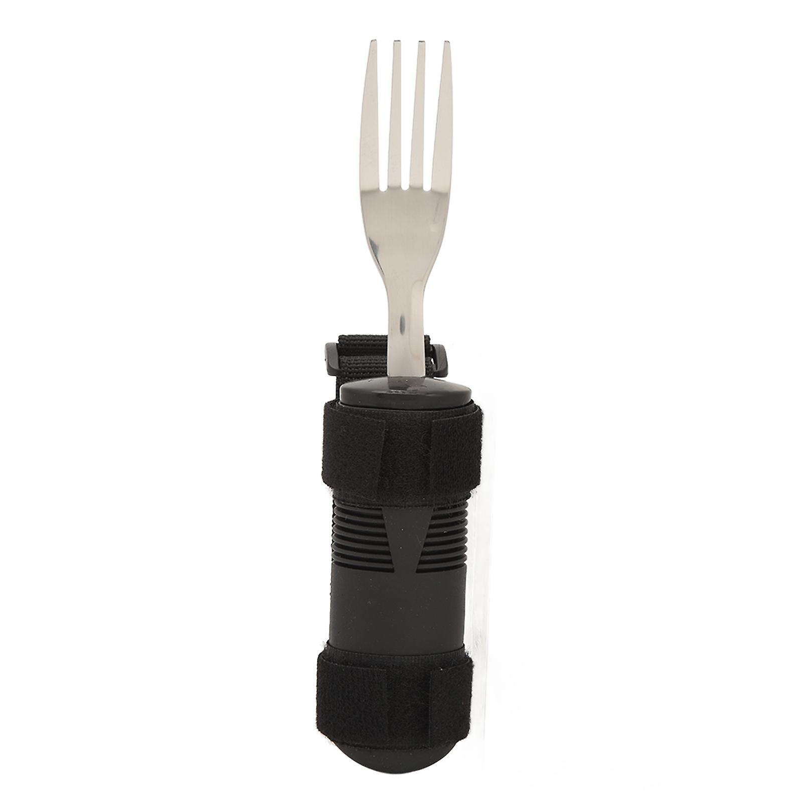 Adaptive Utensils Comfortable Grasp Fork for Disabled and Handicapped Easy Control Daily Eating Assistance Aid