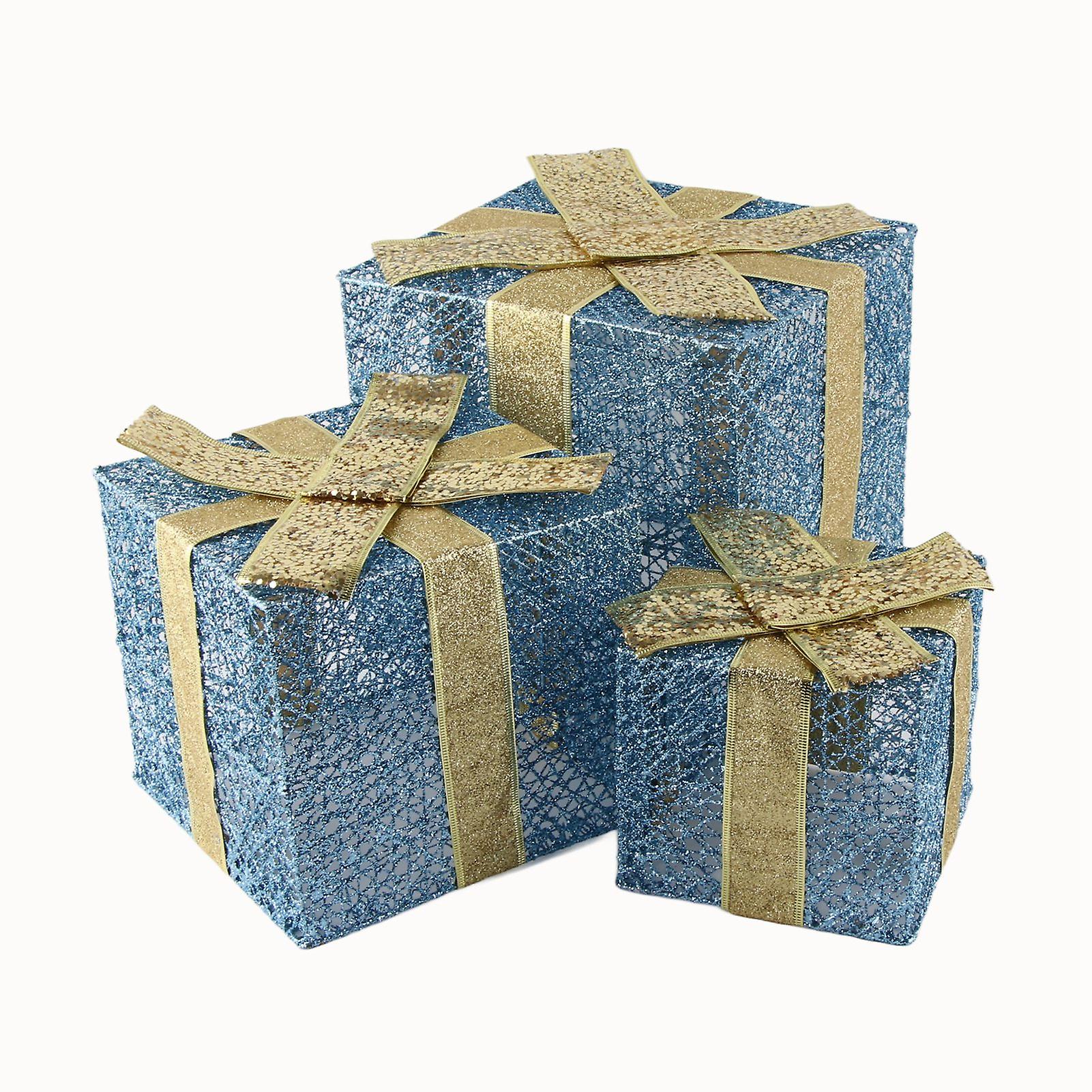 Hollow-Out Iron Art Christmas Box in Three Sizes
