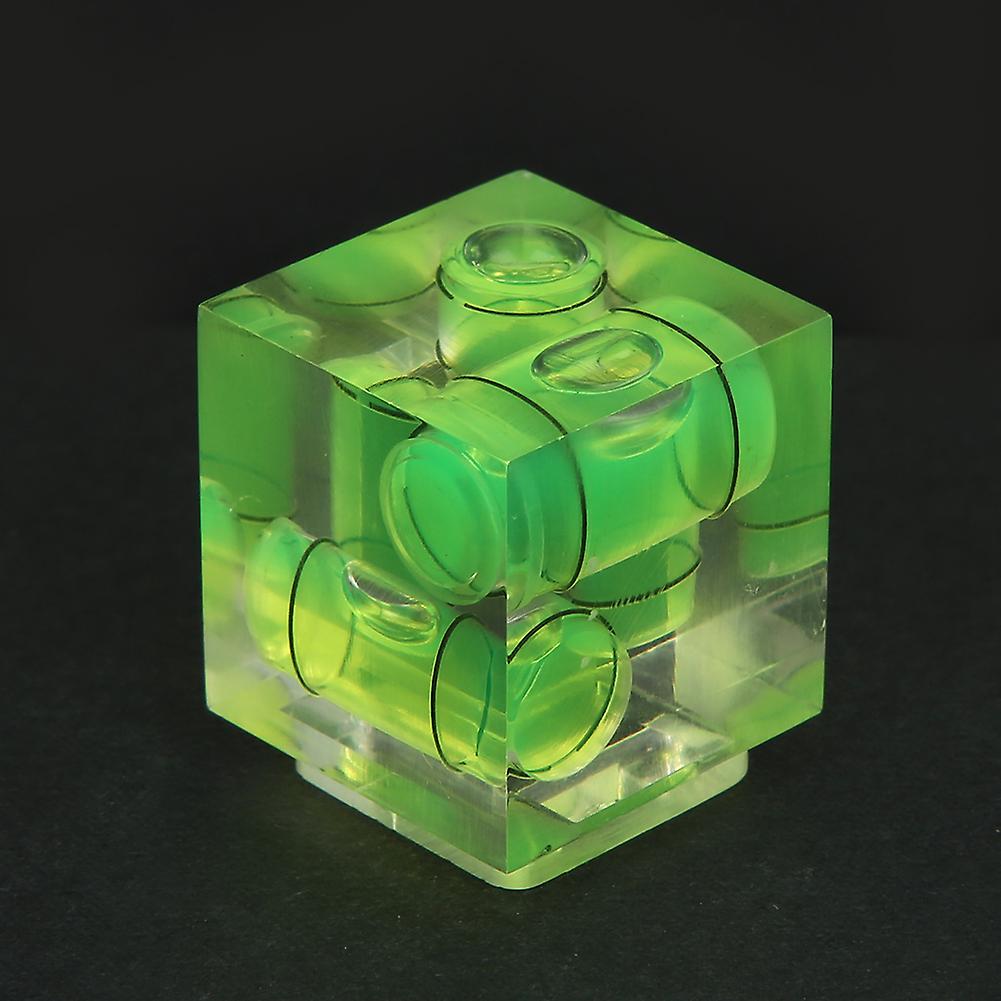 Cold Shoe Three Dimensional Square 3 Axis Bubble Air Level for Digital Camera