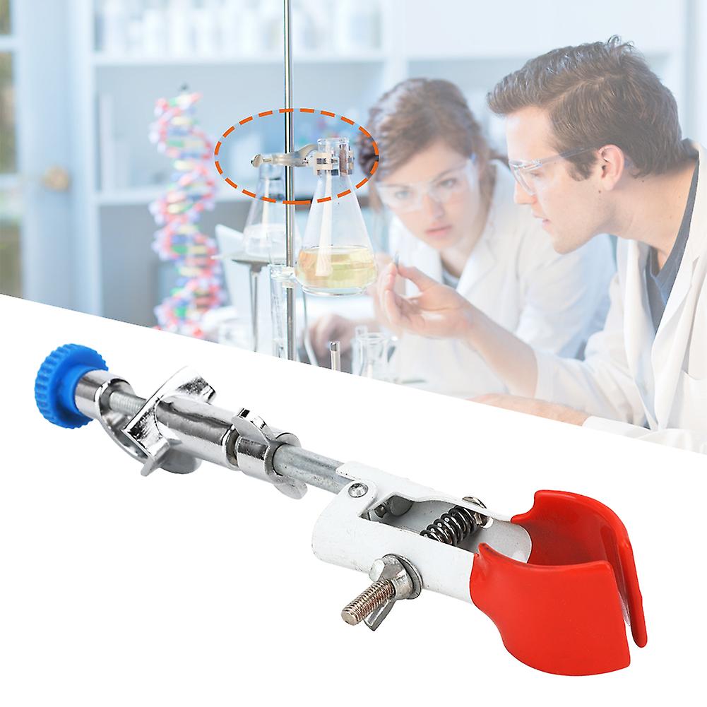 Adjustable Zinc Alloy Flask Clamp with Direction Change for Lab Use