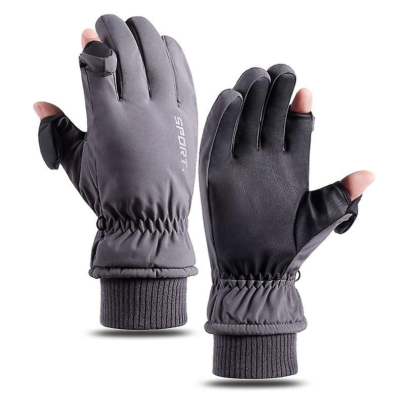 Hommes Hiver Imperméable Gants De Cyclisme Sports De Plein Air En Cours Moto Toucher