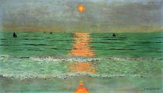 Sunset. Coucher De Soleil Poster