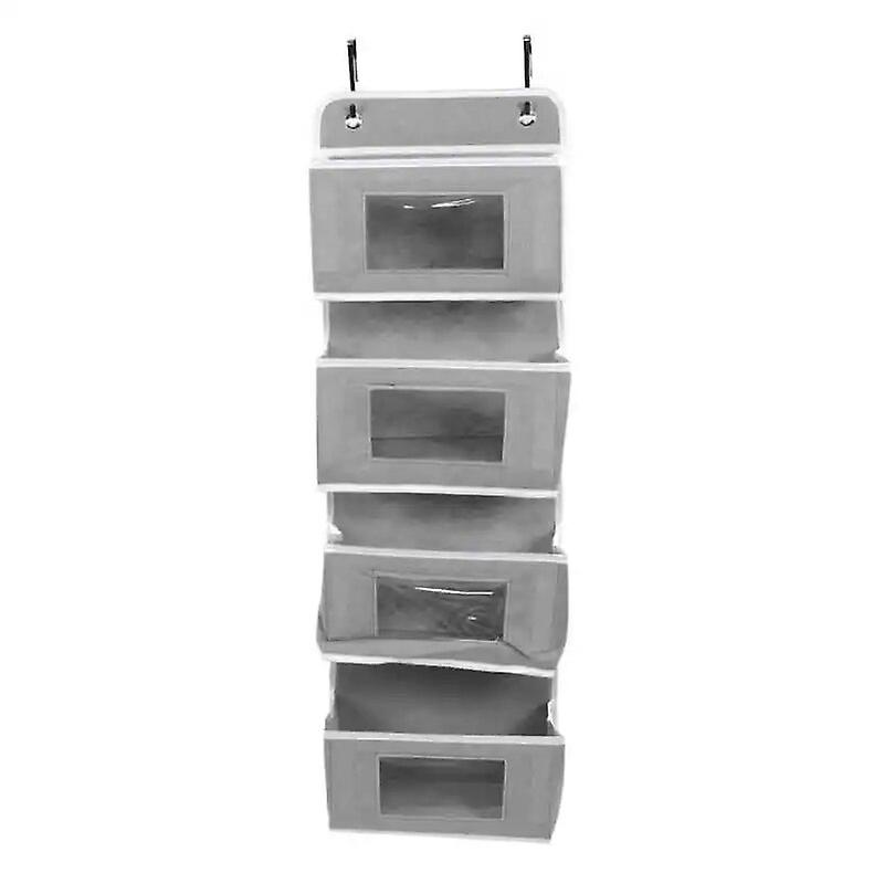 Multi-layer strong load-bearing non-woven fabric above the door hanging with 2 hooks hanging cabinet~8888