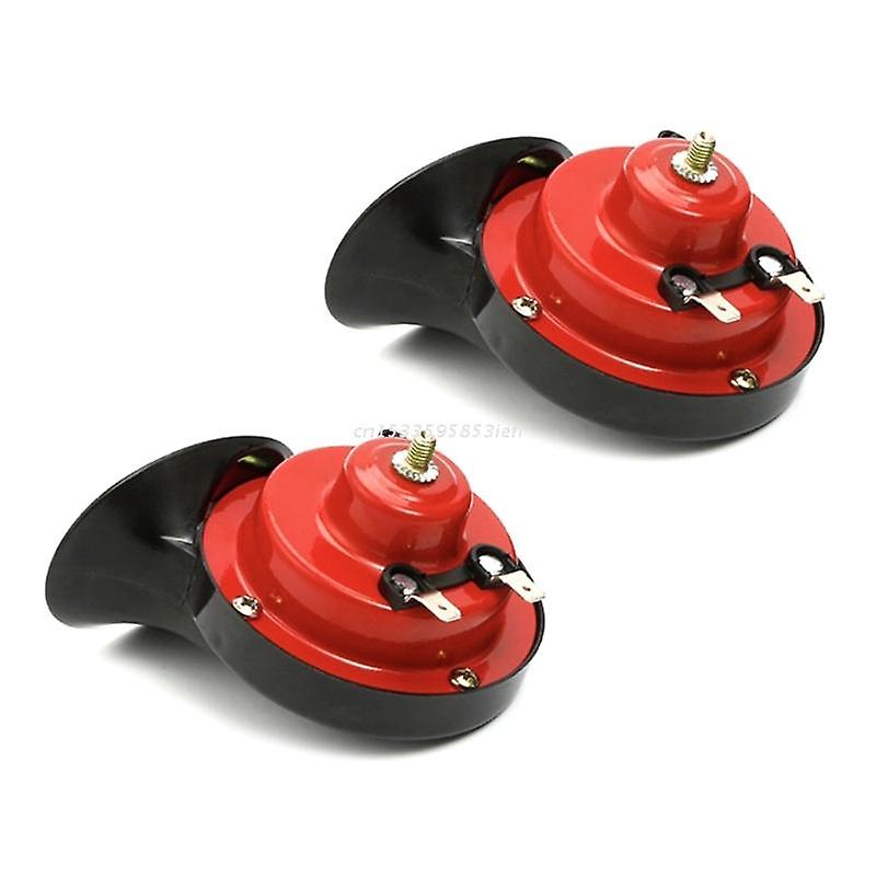 צופר רכבת עם צליל משתולל חילזון חזק במיוחד צופר יחיד 12V עבור משאיות CF ~ 10572