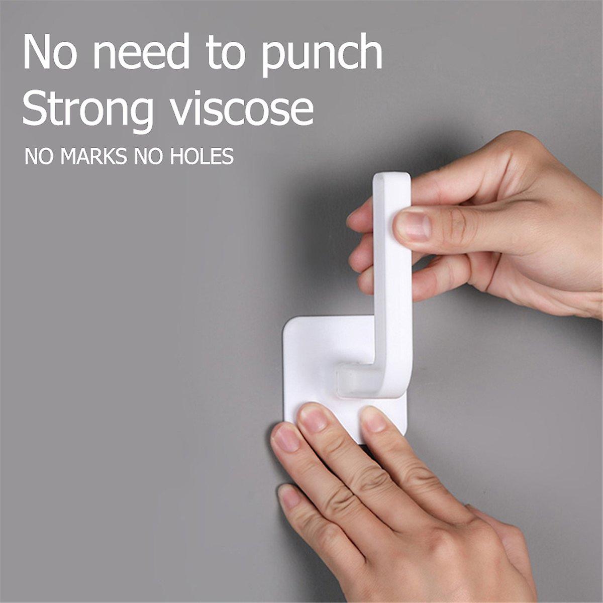 2/4/6/8 Pcs punch-free strong adhesive paper towel holder ...