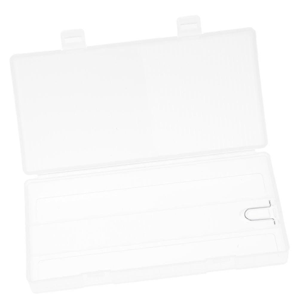 Transparent Battery Organizer Storage Case Holder Box For 18650 Batteries