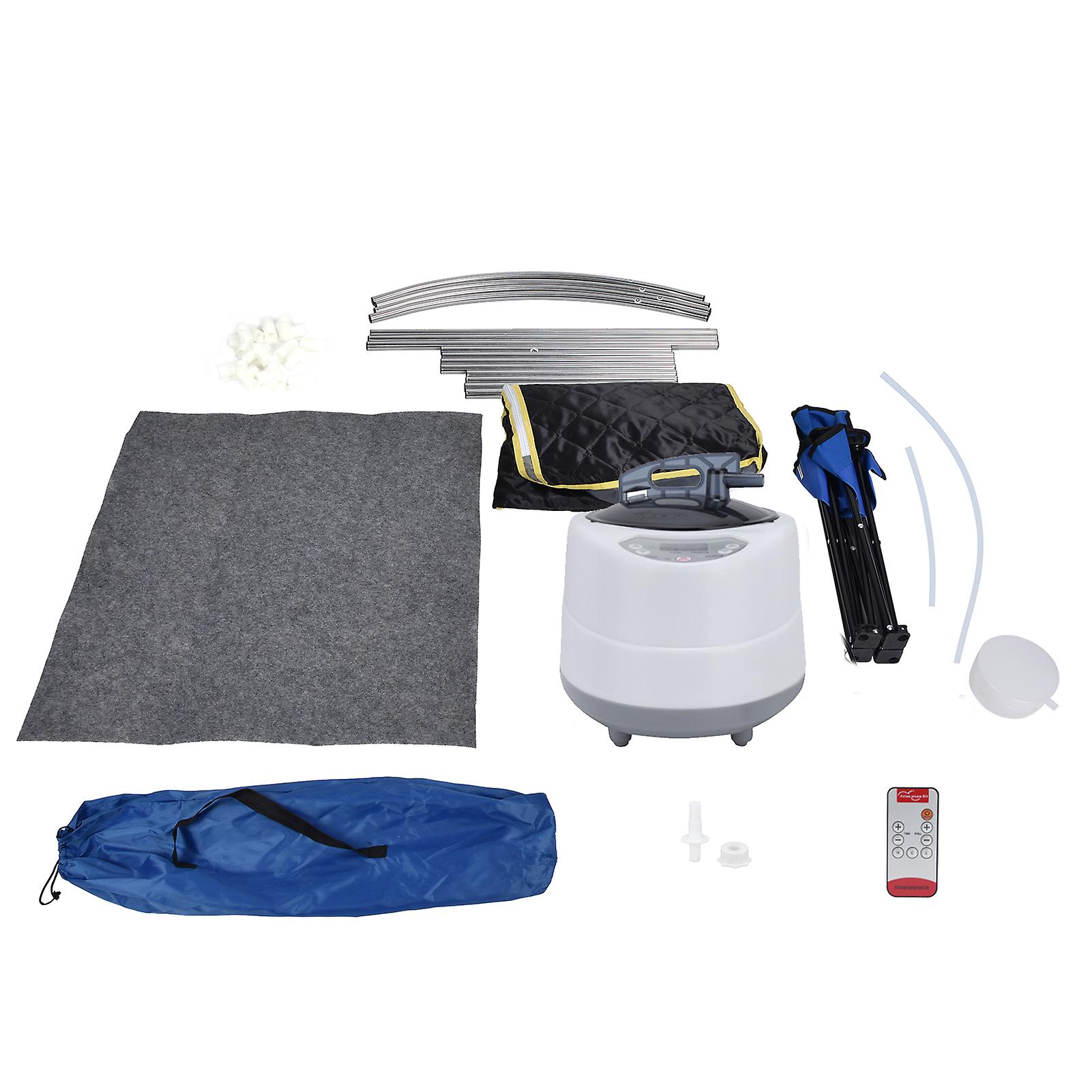 2.0L 1000W Portable Sauna 9 Gears Durable Remote Control Multi Function Mini Home Sauna BoxUS Plug 110V