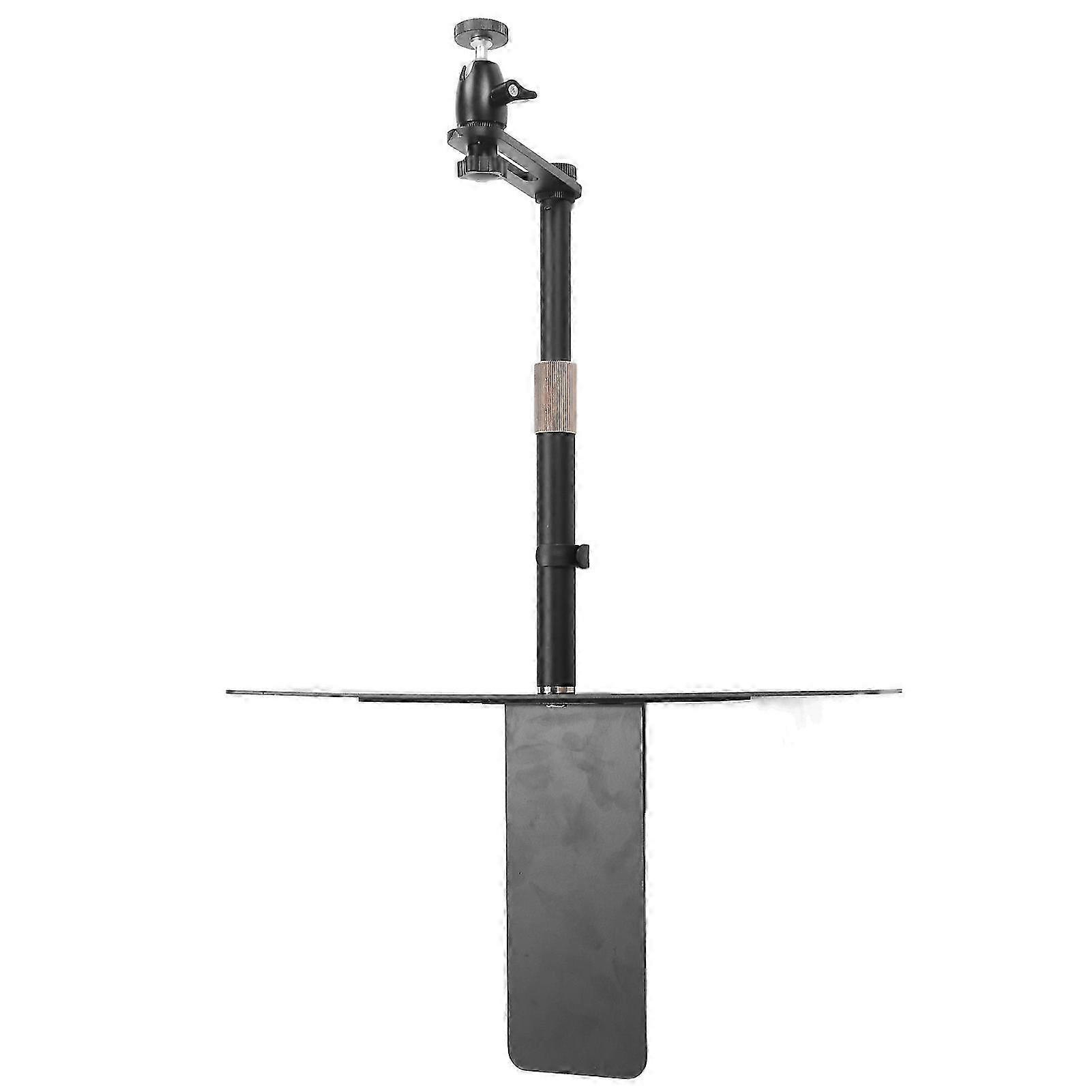 Height Adjustable Sofa Projector Stand Carbon Steel ABS Multi Purpose Projector Laptop Stand with 360 Degree Rotation Ball Head for Home Bedside Sofa