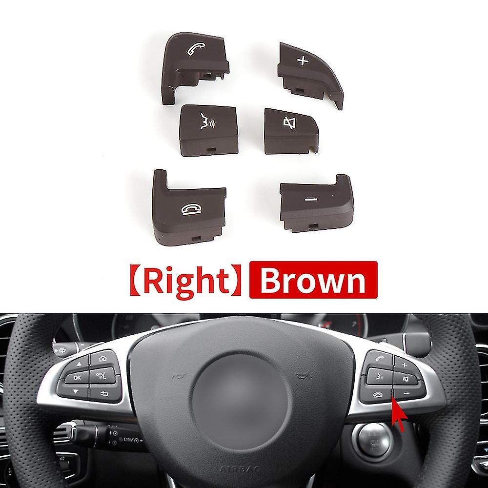 For Mercedes W205 W253 Car Steering Wheel Switch Control Buttons For Benz C Glc Class C200 C220 C260