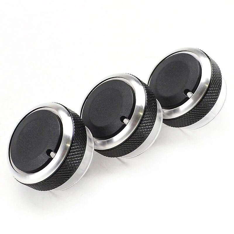 3pcs Car A/c Heater Lid Button Switch Knob Fit For Ford Mondeo Mk4 S-max C-max Mk1 Focus Mk2 Mk3 2007- 2010 2011 2012 2013 2014