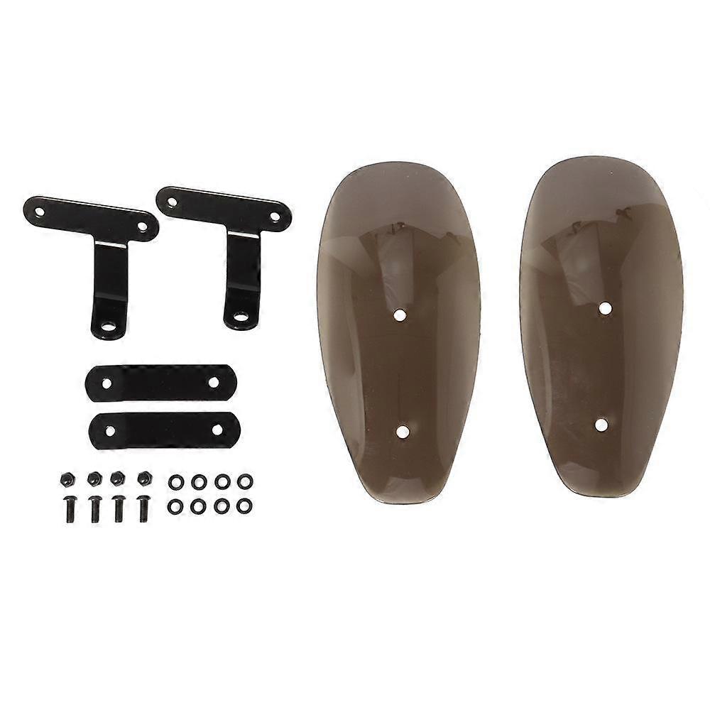 1 Set Motorcycle Hand Guard Cold Wind Deflector Shield Hand Protector Shield Falling Protection For Universal Chopper