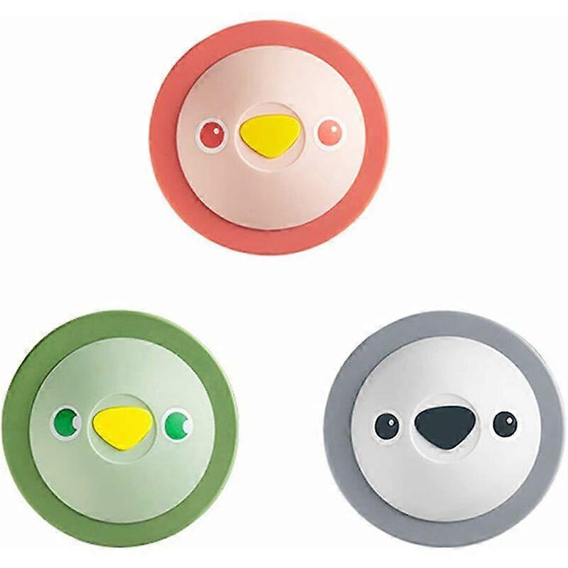 3 Pieces Silicone Bathtub Stopper, General Purpose Silicone Drain Strainers, Universal Drain Stopper, Sink Stopper Strainer, for Bathroom, Kitchen, Si