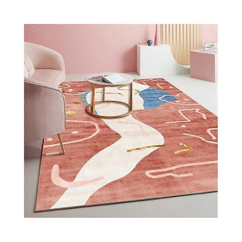 Tappeto lavabile Tappeti moderni per interni Tappeti geometrici contemporanei Tappeto d'accento per cucina Soggiorno Camera da letto Tappeto-luxury-6