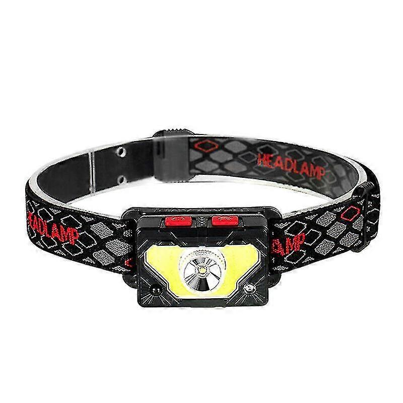 Led Headlamp Usb Rechargeable Head Light Flashlight Torch Lamp Motion Sensor