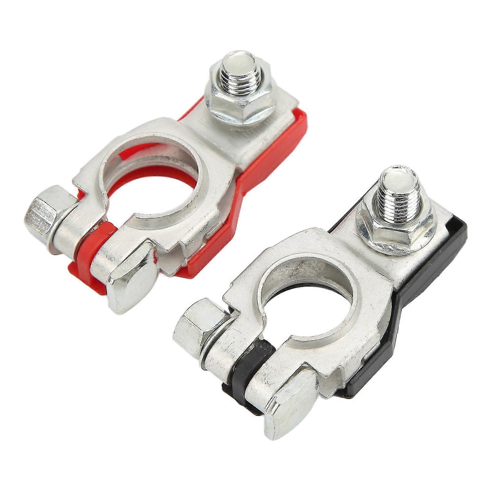 Positive Negative Battery Terminals Car Cable Connector Clamp Replacement for GM 92199462_Dec