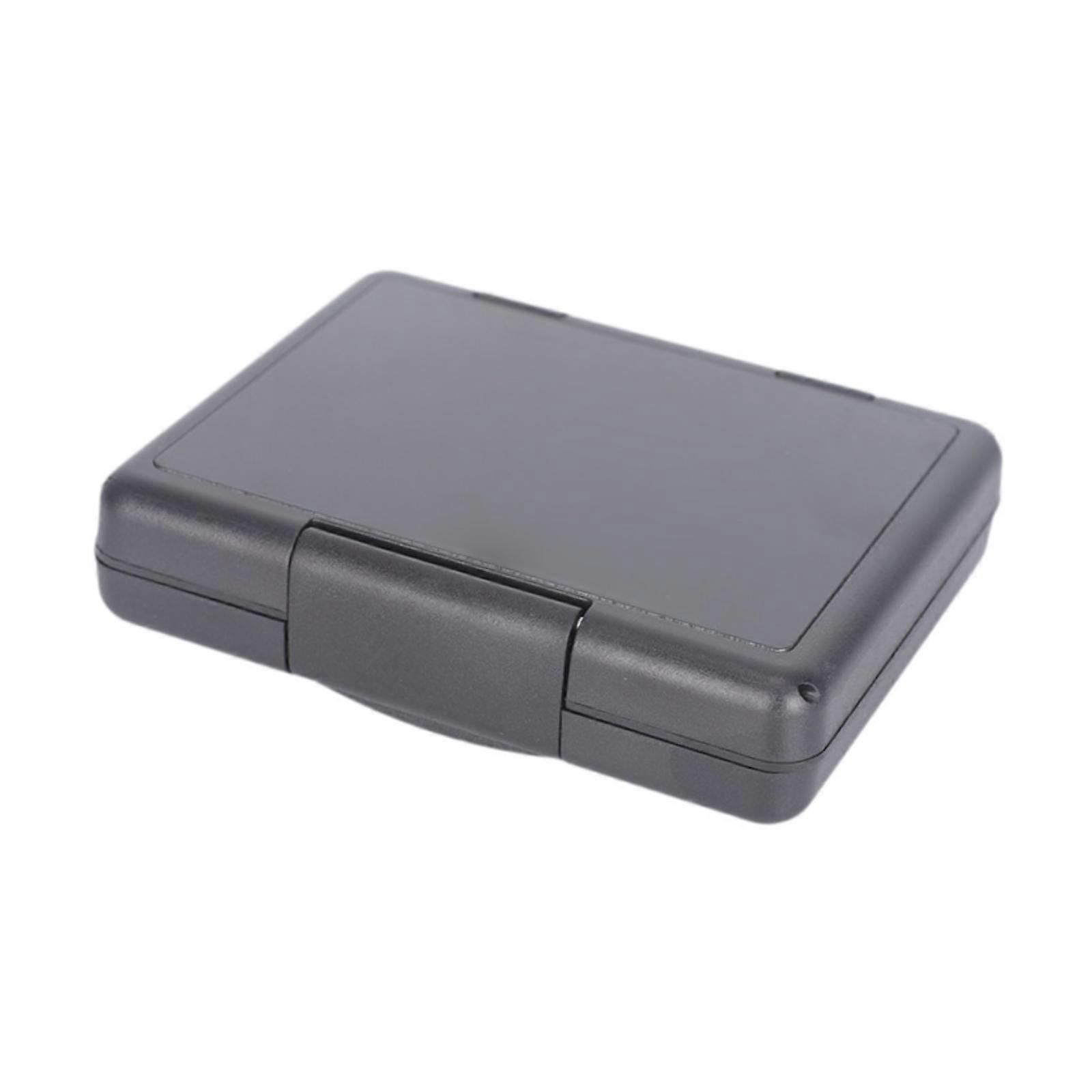 Memory Cards Case Dustproof Compact Multifunctional Portable Protector Cover Black