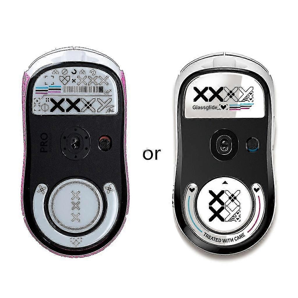 1set Glass Curved Edges Mouse Feet Mouse Skates Pad For Logitech Gpw Gpx Mouse