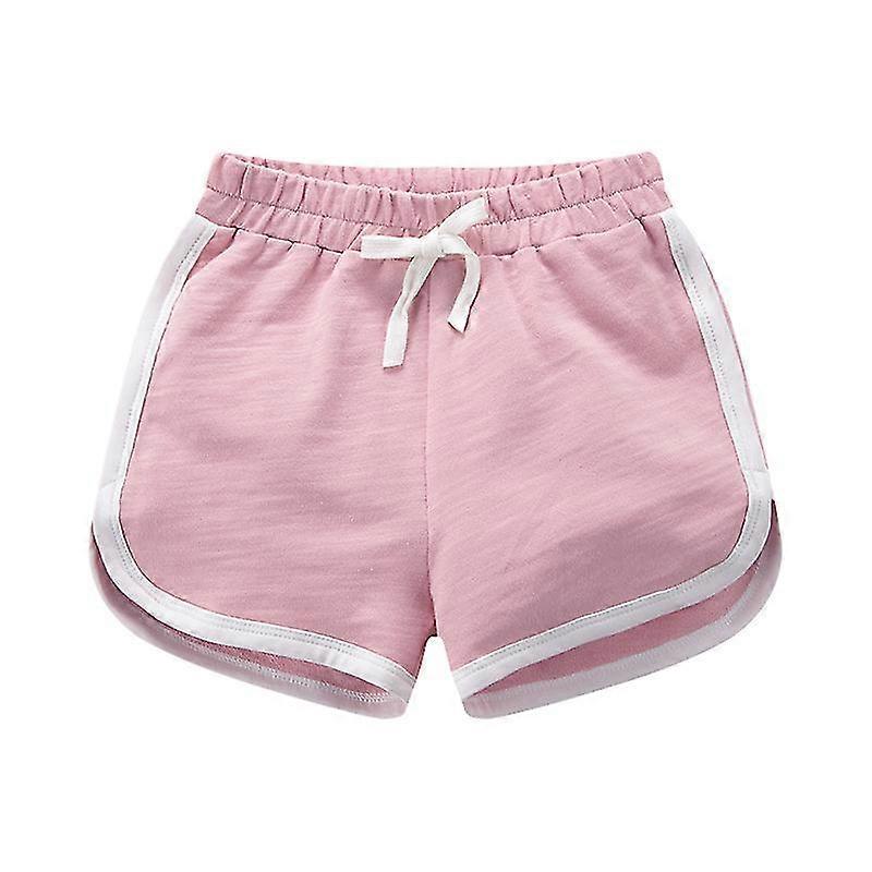 Short Pants Girls Sporty Shorts Boys Girls 100% Cotton Sports