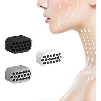3 Stück Jawline Exerciser Frauen Männer, Jawline Muskeltrainer, Doppelkinn Fitnessgeräte, Gymnastikball, Jawline Define, Facial Beauty Tool