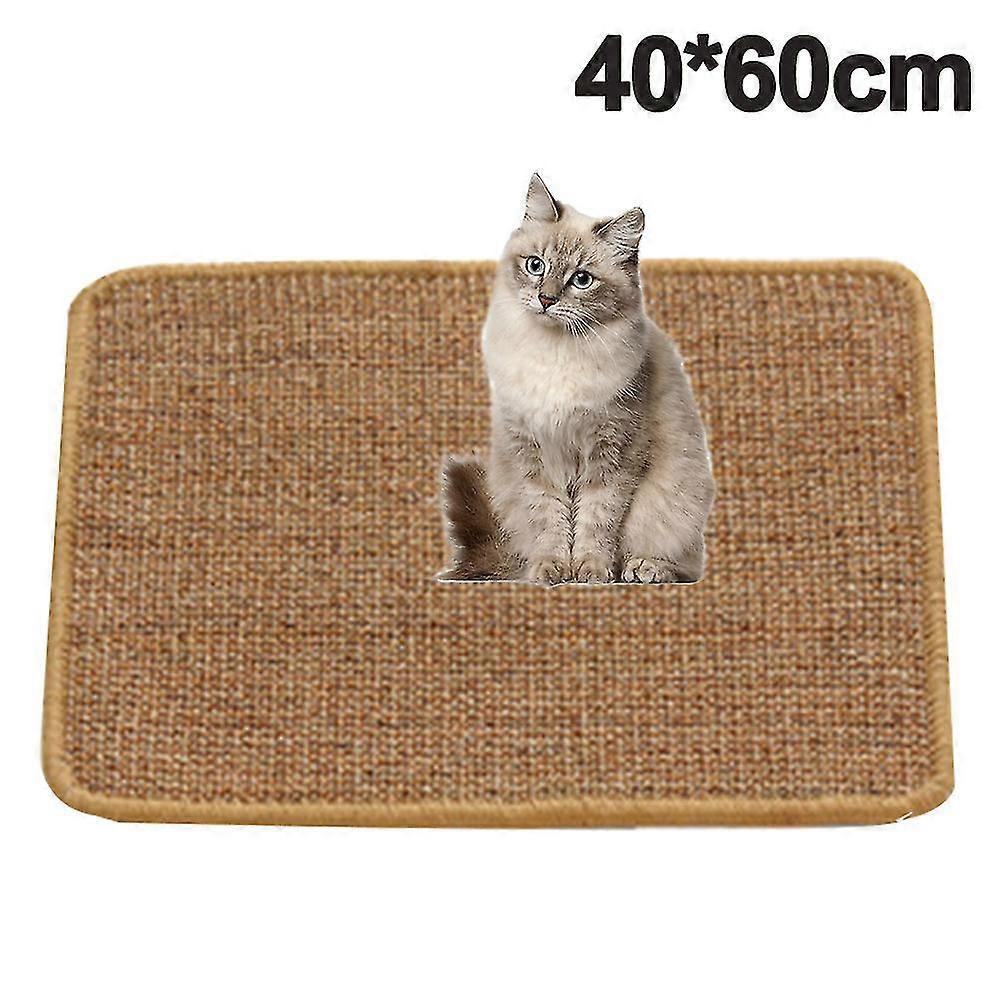Cat Scratcher Mat, natuurlijke Sisal Scratching Pad, anti-slip Cat Scratch