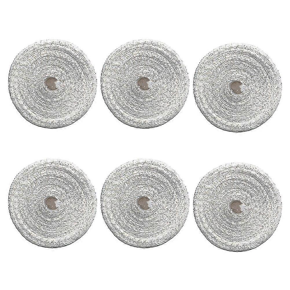 6 rullar köttnätrulle bomullstråd Elastisk kött skinka nät