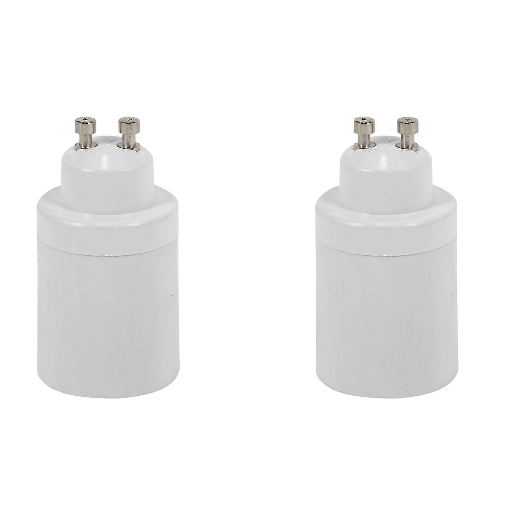 2x To E26/e27 Adapter Bayonet Base To E26/e27 Screw Bulb Socket Adapter Converter