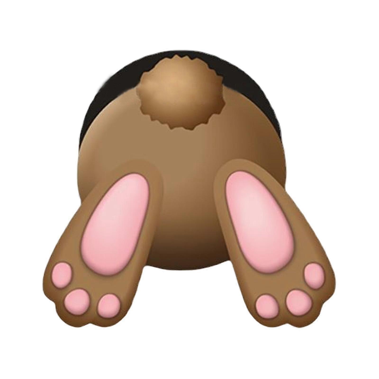 Exquisite Rabbit Butt Wooden Wall Decoration Easter Scene Layout Rabbit Outdoor Decoration New Easter Listing