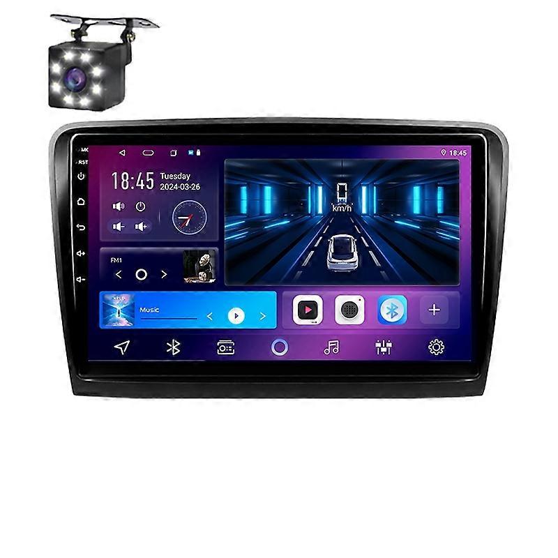 For Skoda Superb 2 B6 2008 - 2015 Car Multimedia Radio Wireless Carplay Navigation Auto