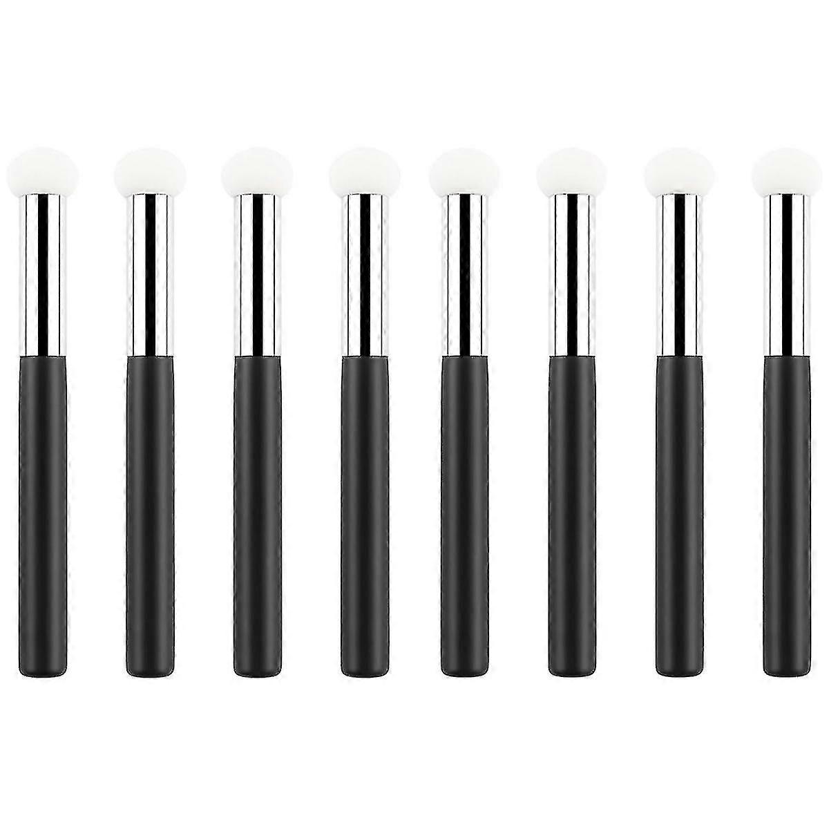 8pcs Foundation Sponge Brush Makeup Puff Sponge With Makeup Brush
