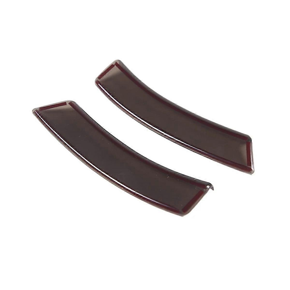 For R1T 2023 2024 Front Turn Signal Light Side Lamp Cover Exterior Accessories,Smoked Black 2 PCS