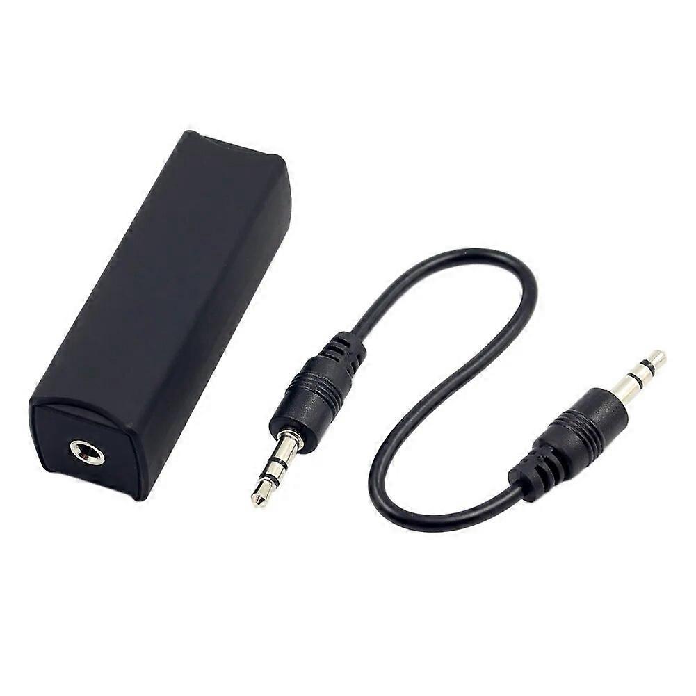 35mm AUX Audio Ground Loop Isolator Cable Noise Filter Killer Interference Noise Reducer for Car Auto Interior Accessories