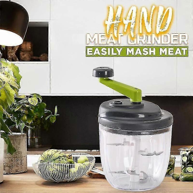 Mixer Food Processor Kitchen Manual Powerful Egg Blender Meat Grinder Vegetable Chopper