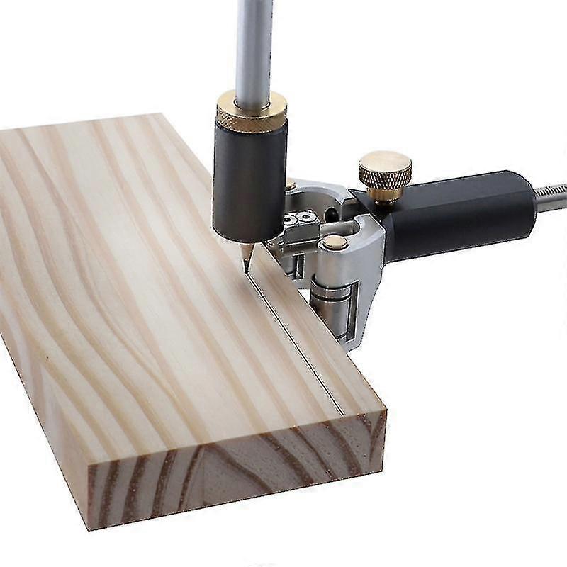 Two-in-one Adjustable Scriber Arc Parallel Line Drawing Tool Measuring Gauge Multifunctional Woodworking Scribe Tools