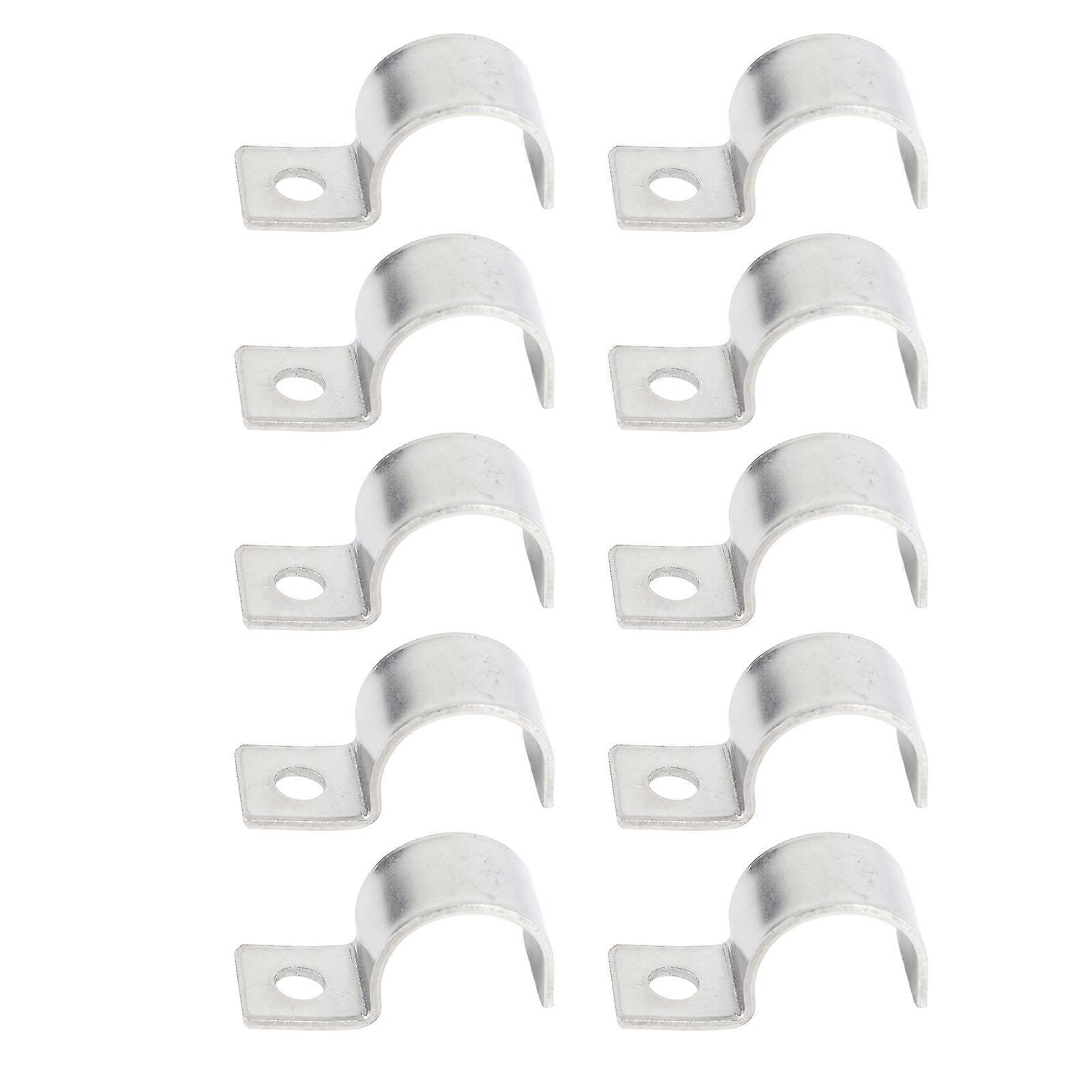 304 الفولاذ المقاوم للصدأ P نوع واحد الأنابيب المشبك قوي قوي مقاومة للتآكل ثقب واحد الأنابيب المشبك25mm