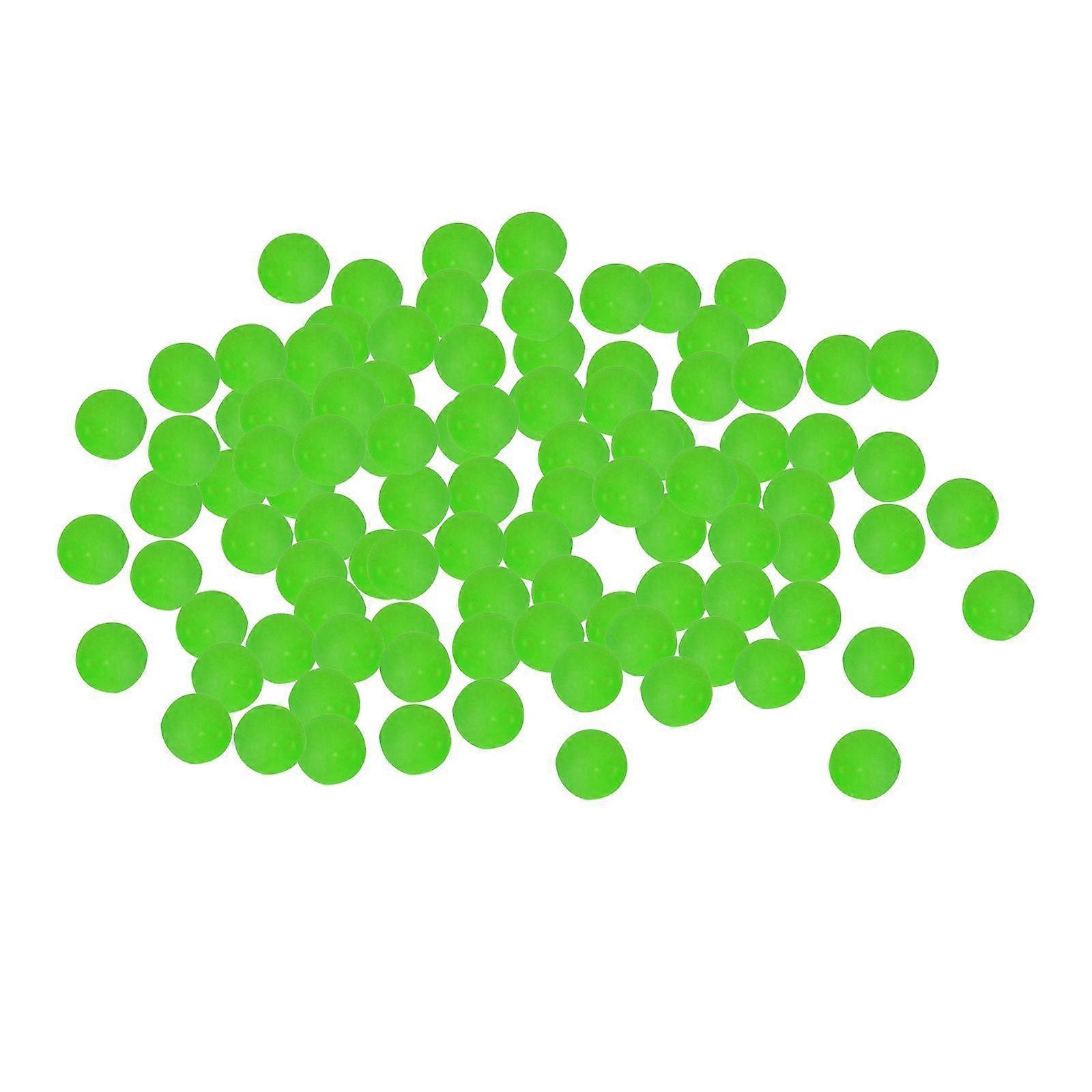 100pcs Fishing Floats EVA Foam Strike Indicator Trout Catfish Green 6.0mm