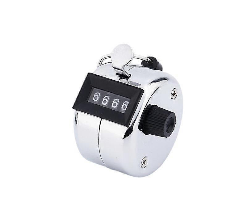 6Pcs Hand Tally Counter 4-digit Lap Counter Clicker, Manual Mechanical Handheld Pitch Click Count