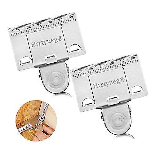 Tape Clip Tool - Corners Clamp Holder Precision Measuring Tools - Fixed Ruler Mark Tools for Most Tape Measures(2 PCS)