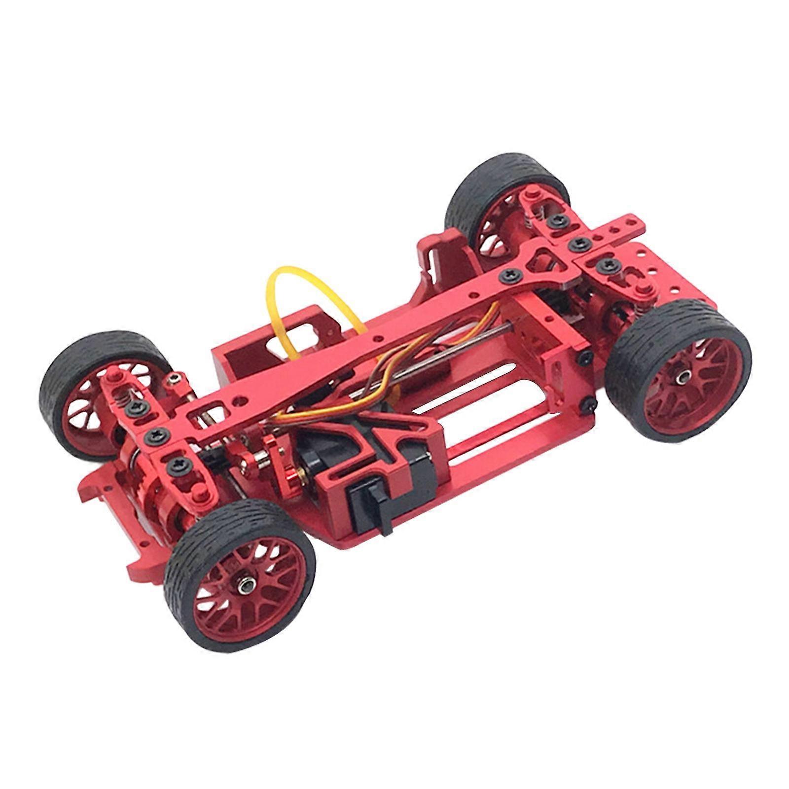 RC Model Chassis Frame Upgrage DIY for Wltoys Mini Q RC Model Hobby Model red