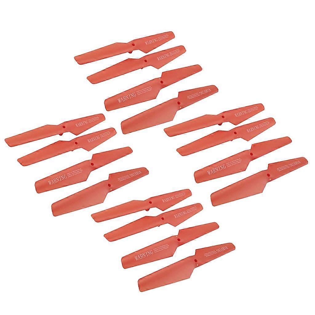 16 Pieces Propeller Blades for Syma X5C X5SW X5SC X55 Drone Spare Part Red