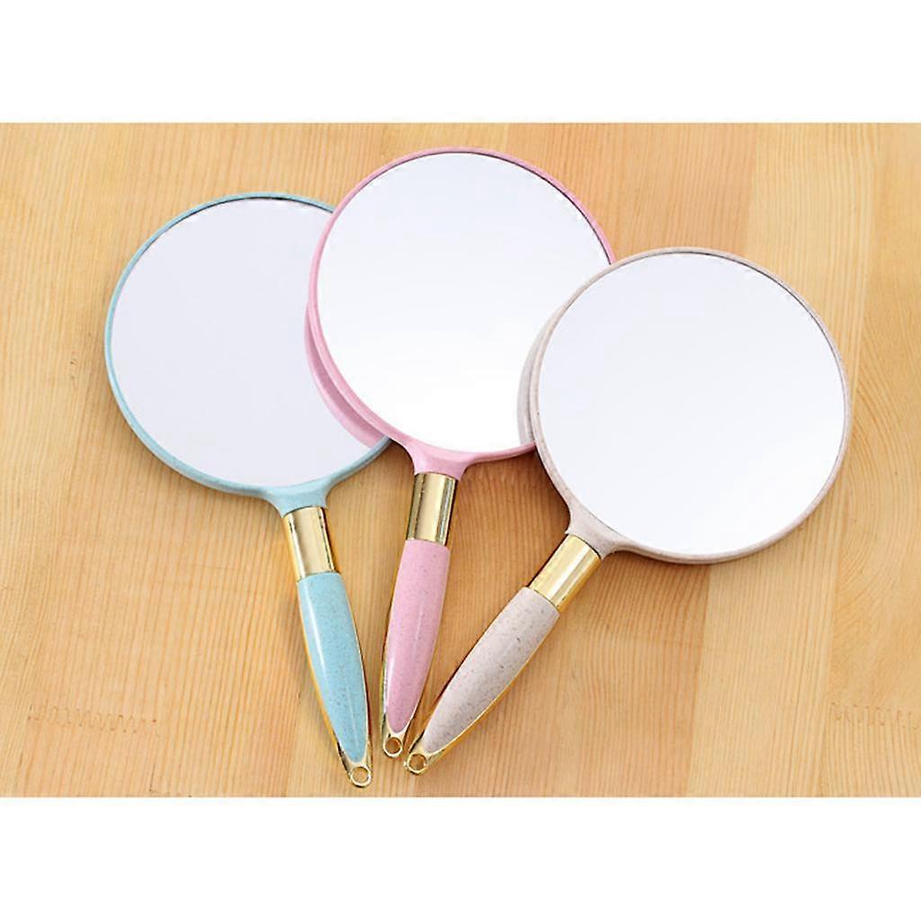 4x Lightweight Portable Hand Cosmetic Mirror Makeup Mirror