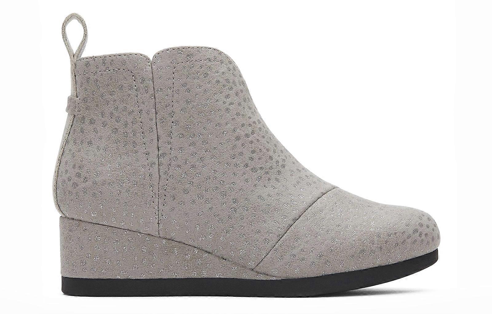 Toms Clare Junior Boots Drizzle Grey
