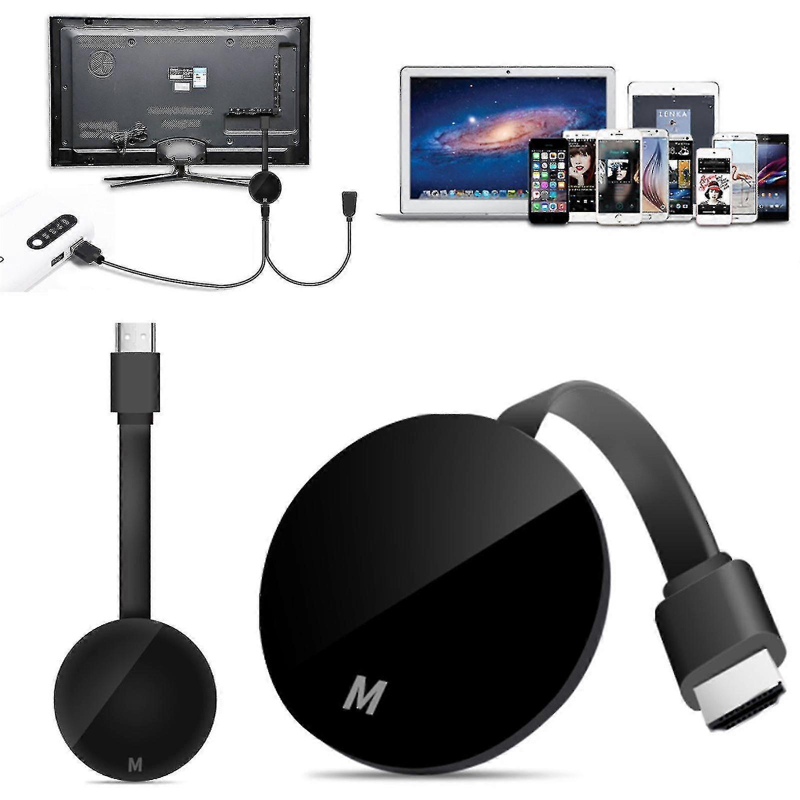 Wifi Wireless Hdmi Mirror Screen Display Adapter Miracast Dongle kompatibel Hd 1080p Ft+(d)