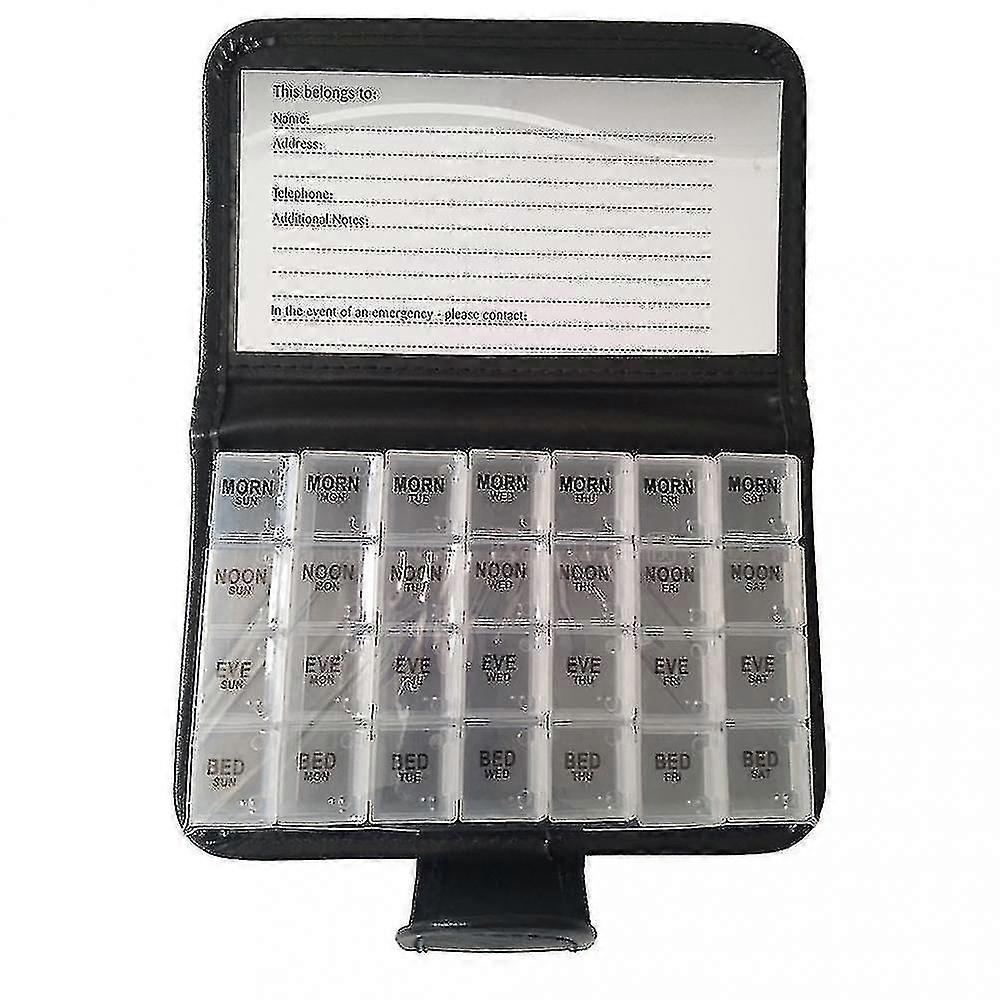 Pill Tablet Stora Container 28-grid S